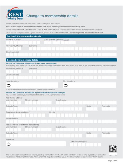 Fillable Online Superannuation Related Forms Fax Email Print Pdffiller