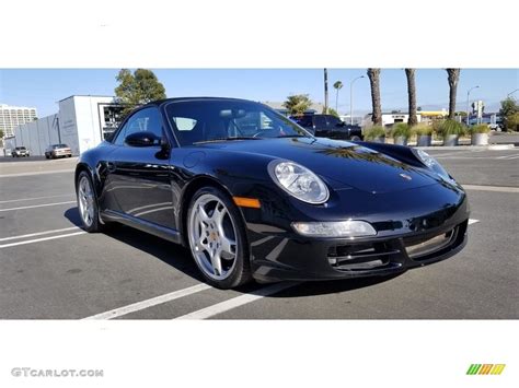 2006 Basalt Black Metallic Porsche 911 Carrera Cabriolet 127835816