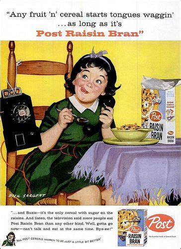 Post Raisin Bran By Sunlimited Retro Advertising Vintage