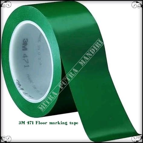 Jual Floor Marking Tape M Lakban Lantai Green In X Meter Di