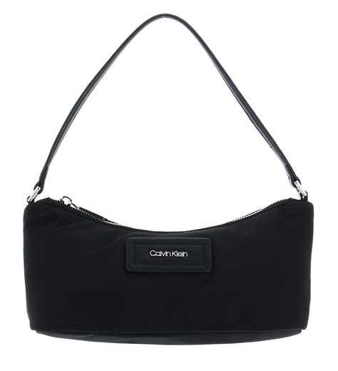 Calvin Klein Shoulder Bag Ck Must Nylon Shoulder Bag S Ck Black Buy Bags Purses And Accessories