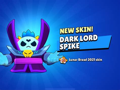 Dark Lord Spike Lunar Brawl 2021 Skin Dark Lord New Skin Brawl