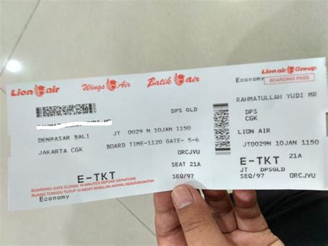 Tiket Pesawat Bali Jakarta Dengan Lengkap Dan Mudah Yakiniku Bansui