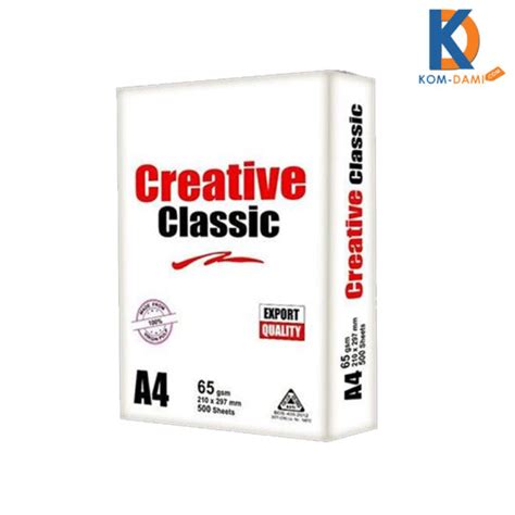 Creative Classic A4 Paper 65gsm Offset Creative Paper Kom Dami