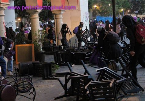 Actos vandálicos y saqueos durante marcha en el marco del Día