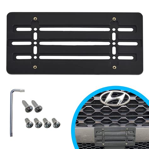 Buy Front Bumper License Plate Bracket For Hyundai Plate Holder Set W