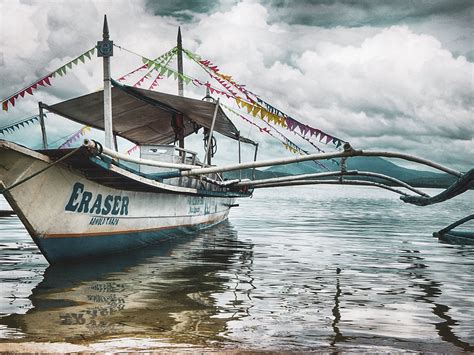 Filipino Fishing Boat Photo Print Philippines Print South East Asia