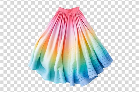 Pastel Rainbow Dress Isolated Graphic by Whimsy Girl · Creative Fabrica