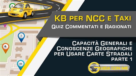 Quiz Esame Cap Kb Taxi Ncc Quiz Kb Taxi E Noleggio Con Conducente