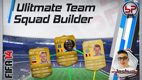 FIFA 14 Ultimate Team Squad Builder Barclays Premier League