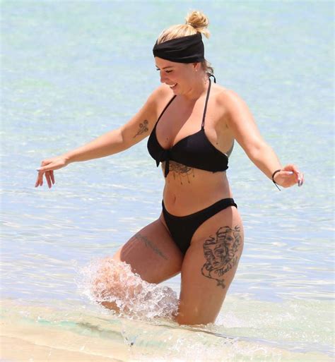 Olivia Buckland In Black Bikini Gotceleb