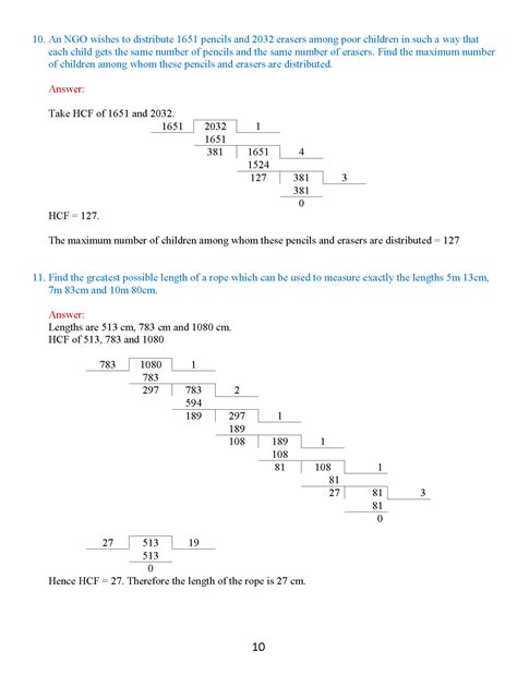 Class 8 Chapter 4 – Factors & Multiples – Exercise 4B Page 10 – ICSE ...