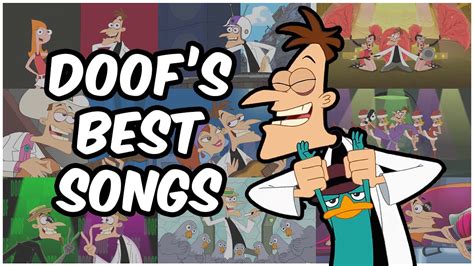 Doofenshmirtz S Best Songs Phineas And Ferb Top Youtube