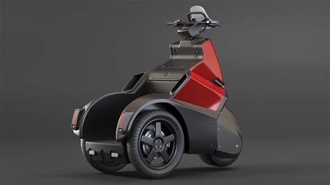 Electric Bike Red 3D Model $89 - .3ds .blend .c4d .fbx .max .ma .lxo ...