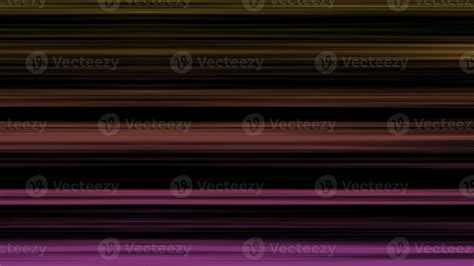 Abstract background with colorful horizontal lines on black background ...