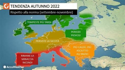 Meteo Ottobre Novembre E Autunno Previsioni Di Accuweather