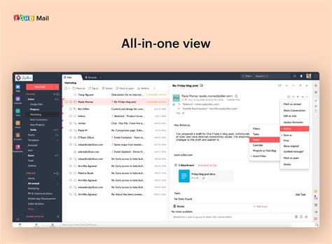 Zoho Mail Software Reviews Demo Pricing