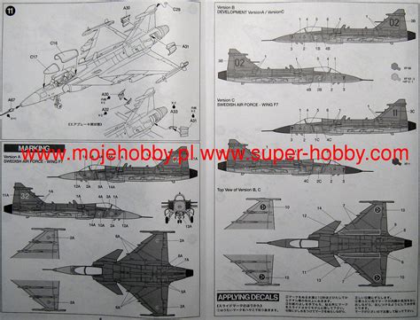 Toy Models Kits Tamiya Aircraft Model Airplane Jas A Gripen