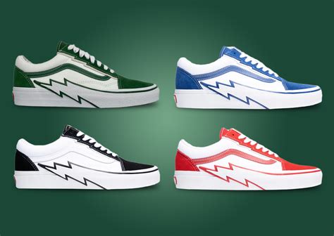 Vans Brings Lightning Bolts To The Old Skool Sneaker News