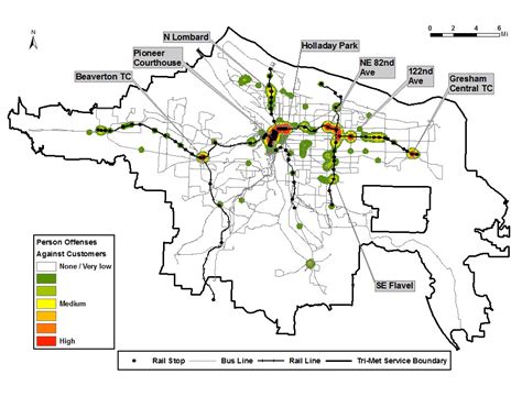 TriMet District Map