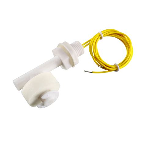 Water Level Sensor White Pp Right Angle Float Switch Walmart