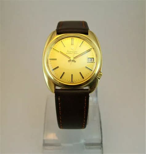 BULOVA ACCUTRON ORO 18 Kt Funzionante Anni 70 Cal 2181 Gold Wrist