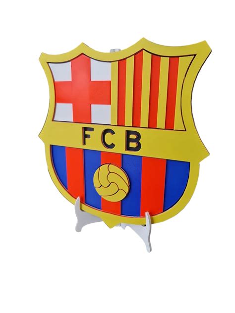 FC Barcelona Herb na stojaku lub na ścianę prezent gadżet - 15032478230