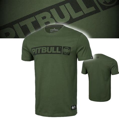 Pitbull T Shirt Ultralekka Koszulka M Ska Kr Tki R Kaw Hilltop Oliwkowa