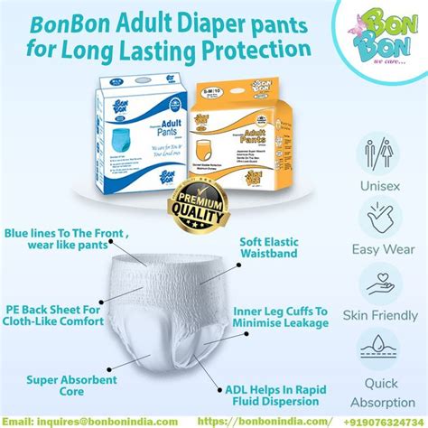 Bonbon Premium Adult Diaper Pants Artofit