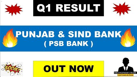 Punjab And Sind Bank Q1 Results 2024 Punjab And Sind Bank Share