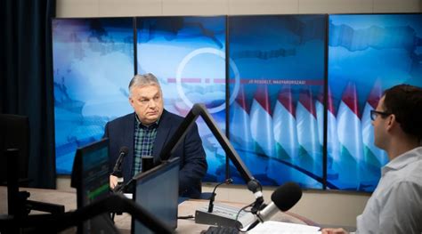 Orbán Viktor Interjúja A Kossuth Rádió “jó Reggelt Magyarország ” Című