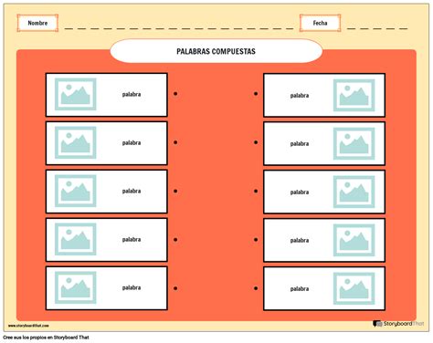 Palabras Compuestas De Tipo Coincidente Storyboard