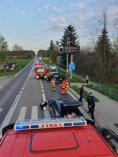 Powiat Krasnostawski Zderzenie Osob Wek Na Trasie Piaski Krasnystaw