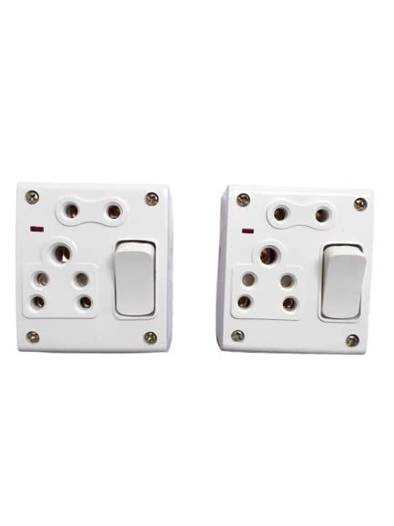 Switch Socket Combined With Box Switch Way Socket Pin