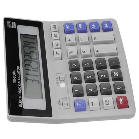 Hurrise Calculatrice Cran Lcd Calculatrice Nergie Solaire