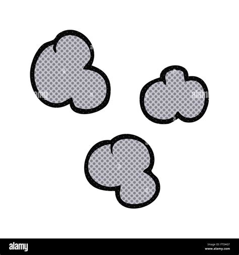 Freehand Drawn Cartoon Smoke Clouds Stock Vector Image And Art Alamy