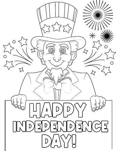 Th Of July Coloring Pages Pdf Cenzerely Yours