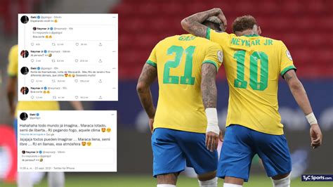 Gabigol Y La Divertida Propuesta A Neymar Para Jugar En El Flamengo