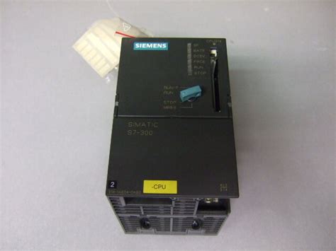 Siemens Simatic S7 6ES7 314-1AE04-0AB0 CPU314 Zentralbaugruppe 6ES731 ...
