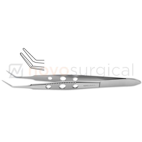 Kelman Mcpherson Tying Forceps Very Delicate Wide Handle Novo Surgical