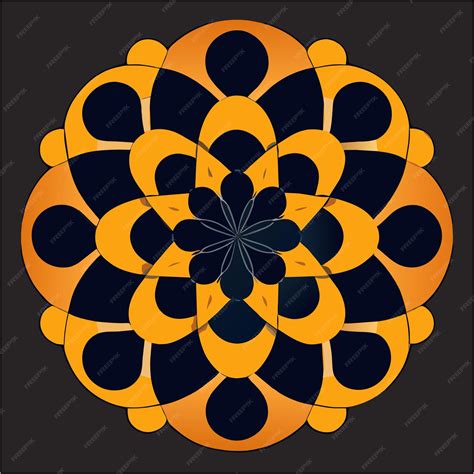 Premium Vector | Transforming tradition avantgarde mandala titles in