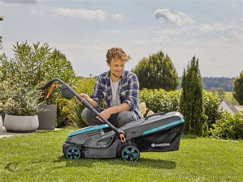 Rasenmäher Gardena PowerMax 37 36V P4A solo im Angebot Agrieuro