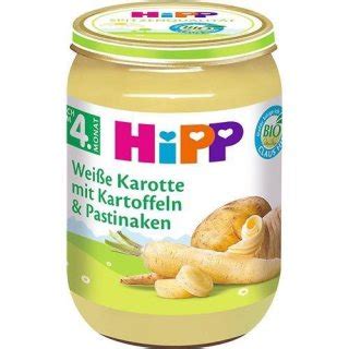 HiPP Weiße Karotte mit Kartoffeln und Pastinaken 190g Jetzt beste