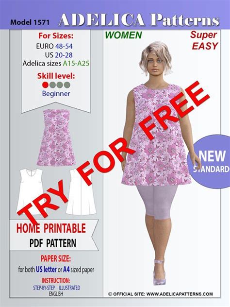 Free Plus Size Sewing Patterns Weve Got Plus Size Patterns In Different Styles Printable