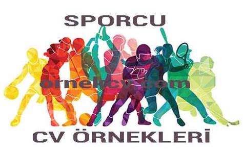 Sporcu Cv Rnekleri Cretsiz Haz R Rnekler