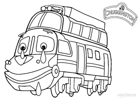 Dunbar from Chuggington Coloring - Play Free Coloring Game Online