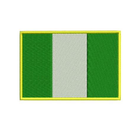 Nigeria Flag Embroidery Design