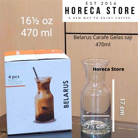 Jual Gelas Belarus Citinova Caraf Ml Carafe Gelas Kaca Vas Jakarta