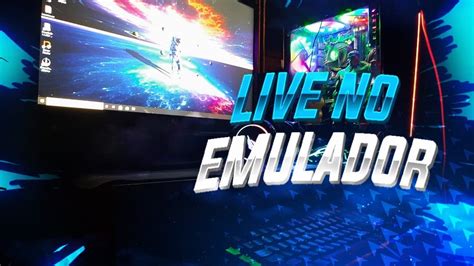 Freefire Ao Vivo Primeira Live No Emulador Sala Personalizada Youtube