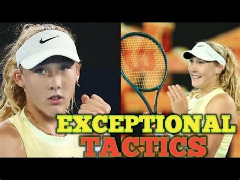 Tennis Prodigy Mirra Andreeva S Exceptional Tactic At The Australian